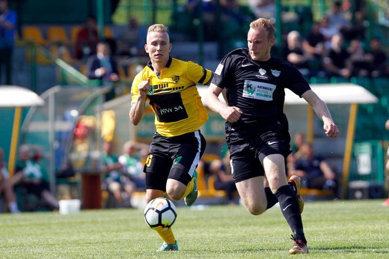 Football. II Liga. Rozwoj Katowice - GKS 1962 Jastrzebie. 12.05.2018