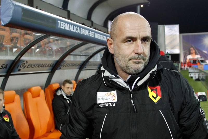 Football. PKO BP Ekstraklasa. Termalica Bruk-Bet Nieciecza - Jagiellonia Bialystok. 16.12.2015