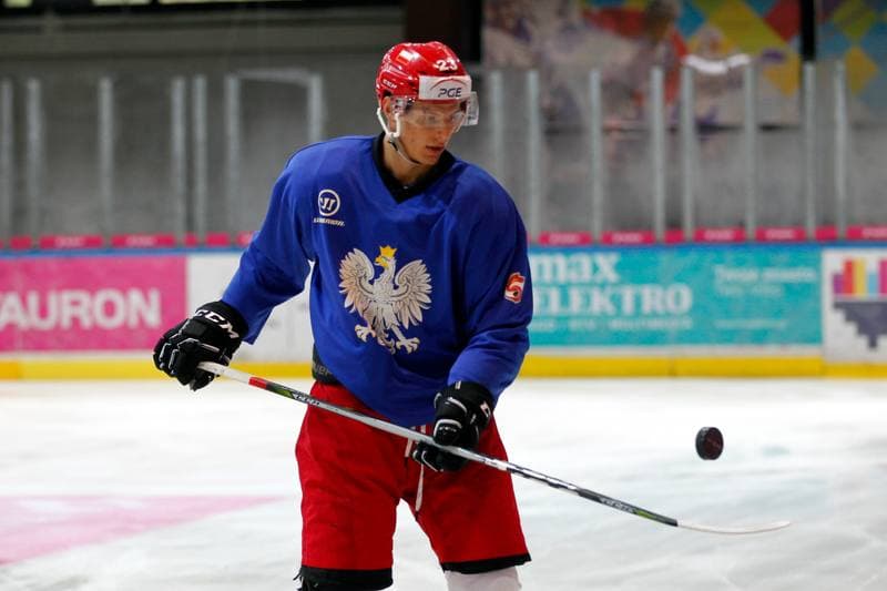 Ice Hockey. Poland national team. Training. 21.08.2018