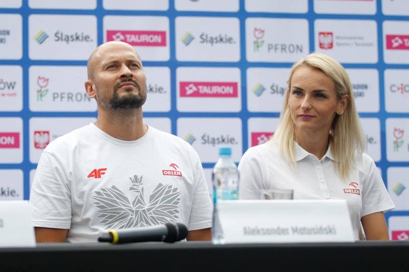 Athletics. Memorial Kamili Skolimowskiej. Press Conference. 21.08.2018