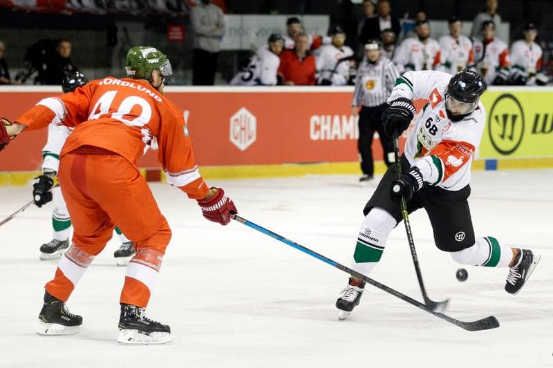 Ice Hockey. Champions Hockey League. GKS Tychy - HC Bolzano. 10.10.2018