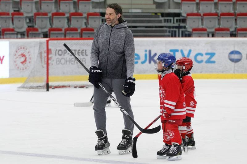 Ice Hockey. Ocelari Trinec. Training. 21.10.2018