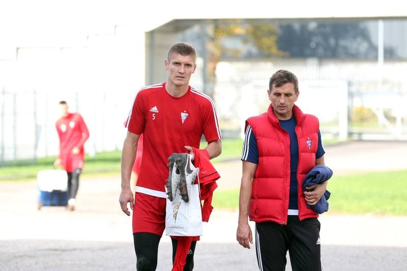 Football. Gornik Zabrze. Press Conference. 18.10.2017