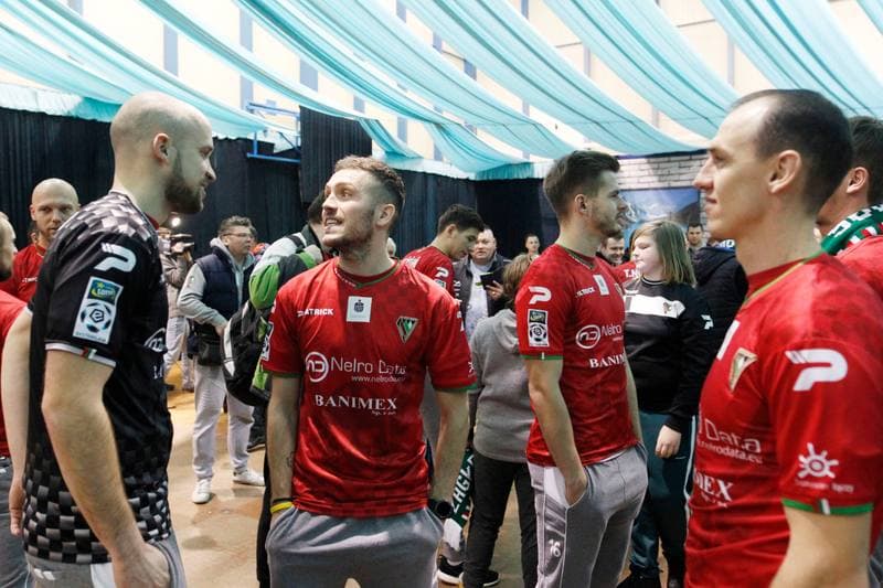 Football. Zaglebie Sosnowiec. Team Presentation. 03.02.2019