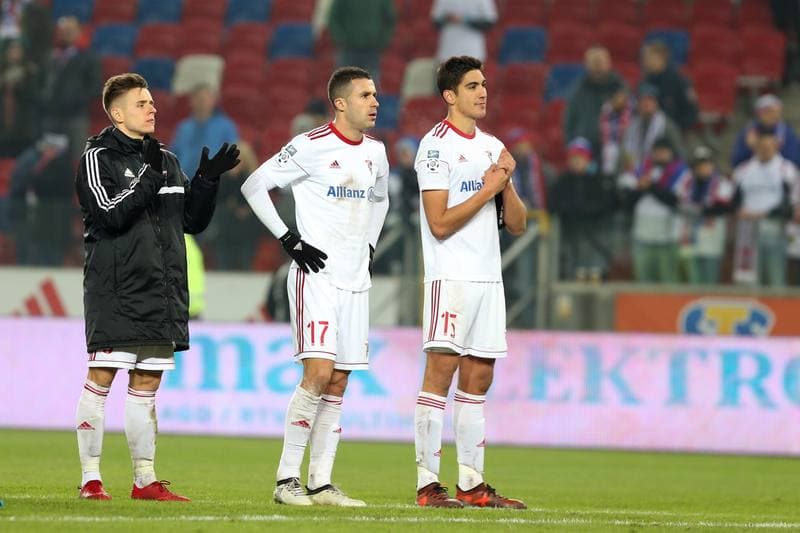 Football. Lotto Ekstraklasa. Gornik Zabrze - Lechia Gdansk. 08.12.2017