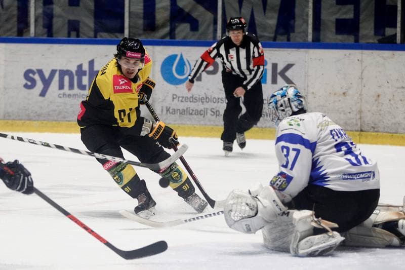 Ice Hockey. Polska Hokej Liga. Unia Oswiecim - Tauron KH GKS Katowice. 02.03.2019