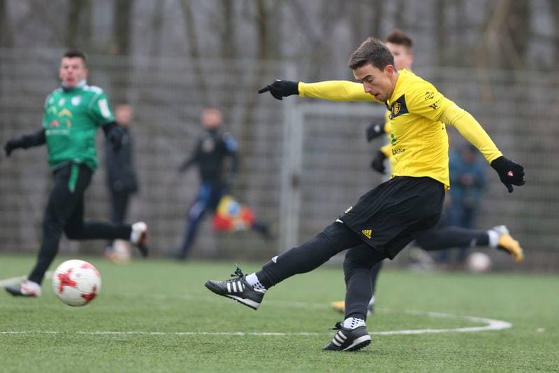 Football. Sparing. ROW 1964 Rybnik - GKS Katowice. 20.01.2018