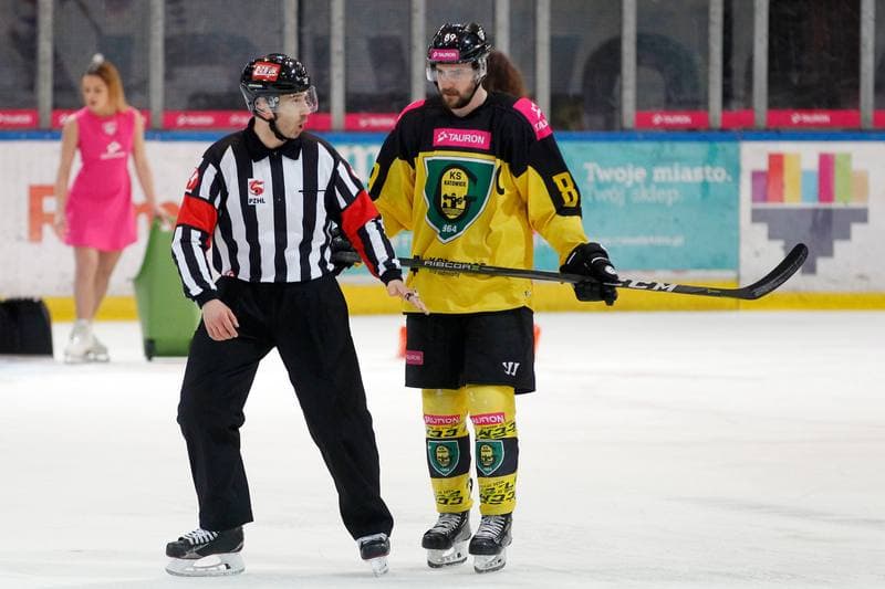 Ice Hockey. Tauron Hockey League. Tauron KH GKS Katowice - Comarch Cracovia. 23.03.2019
