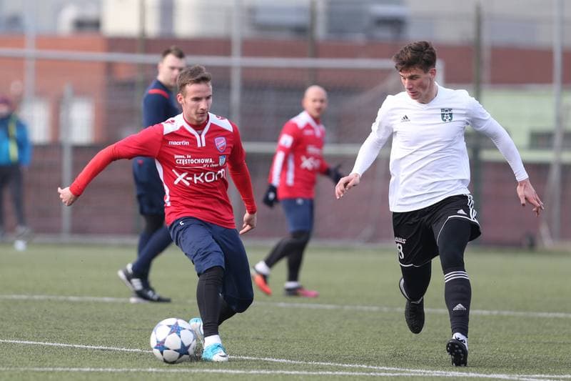 Football. Sparing. MFK Karvina - Rakow Czestochowa. 26.01.2018