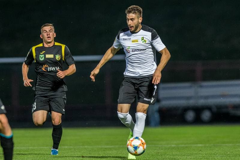 Football. Fortuna I Liga. GKS Jastrzebie - GKS Belchatow. 17.08.2019