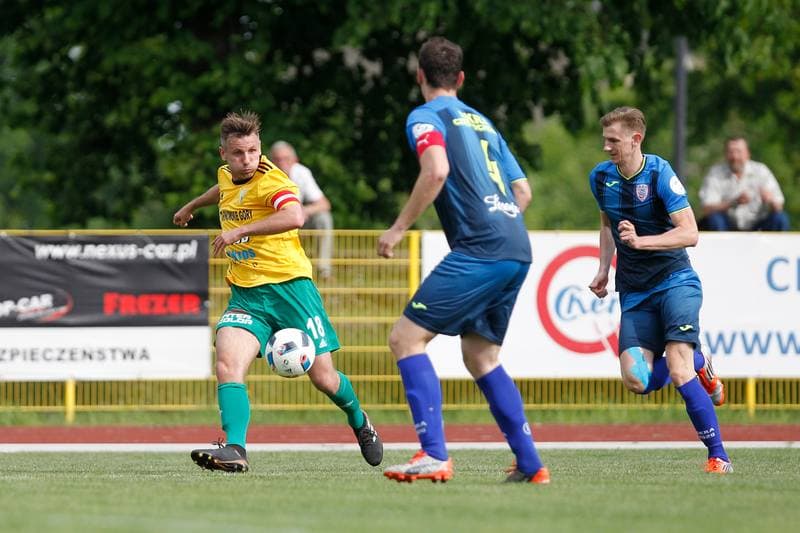Football. III Liga. Gwarek Tarnowskie Gory - Skra Czestochowa. 01.05.2018