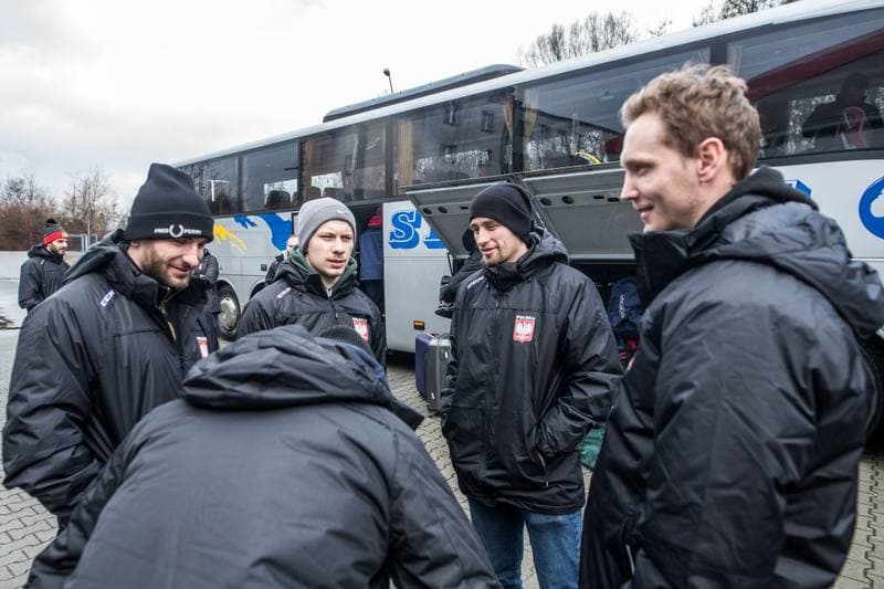 Ice Hockey. Poland national team. Departure. 03.02.2020