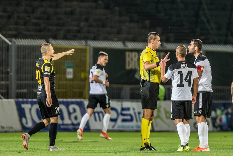 Football. Fortuna I Liga. GKS Jastrzebie - GKS Belchatow. 17.08.2019