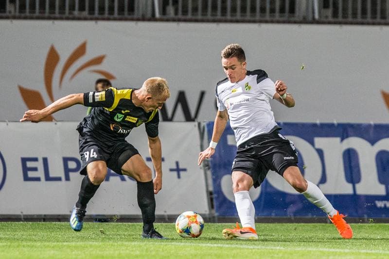 Football. Fortuna I Liga. GKS Jastrzebie - GKS Belchatow. 17.08.2019