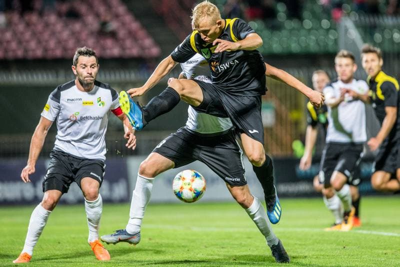 Football. Fortuna I Liga. GKS Jastrzebie - GKS Belchatow. 17.08.2019