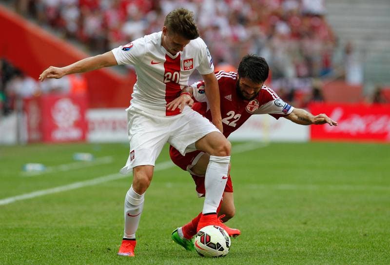 Football. UEFA Euro 2016 Qualifiers. Poland - Georgia. 13.06.2015