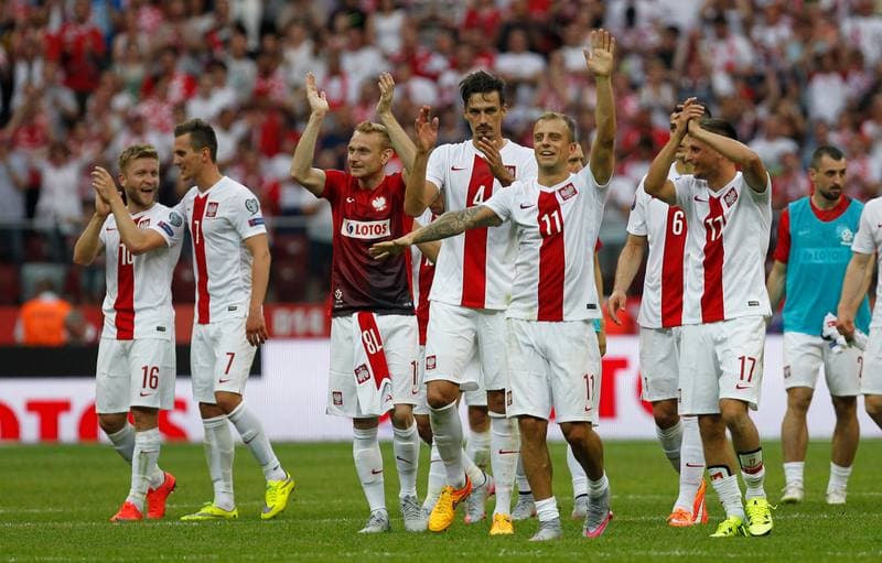 Football. UEFA Euro 2016 Qualifiers. Poland - Georgia. 13.06.2015