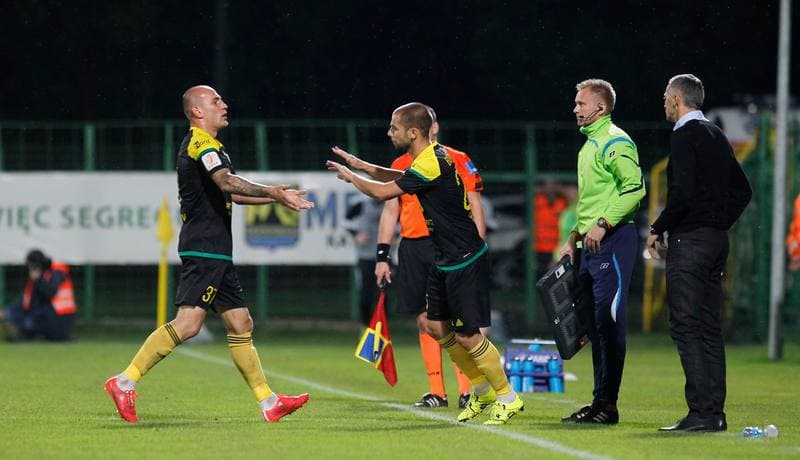 Football. Polish First League. GKS Katowice - Rozwoj Katowice. 15.09.2015