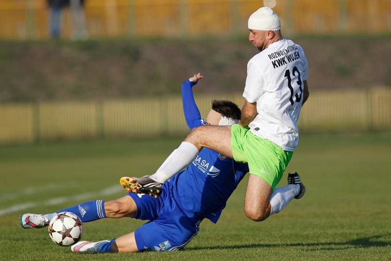 Football. I Liga. Rozwoj Katowice - Miedz Legnica. 31.10.2015