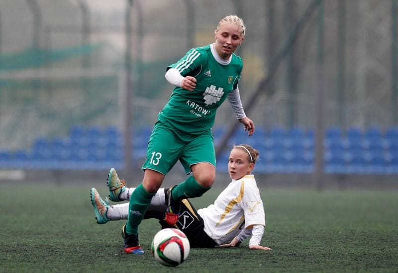 Football. III Liga Slaska Kobiet. GKS Katowice - Czarnie II Sosnowiec. 07.11.2015