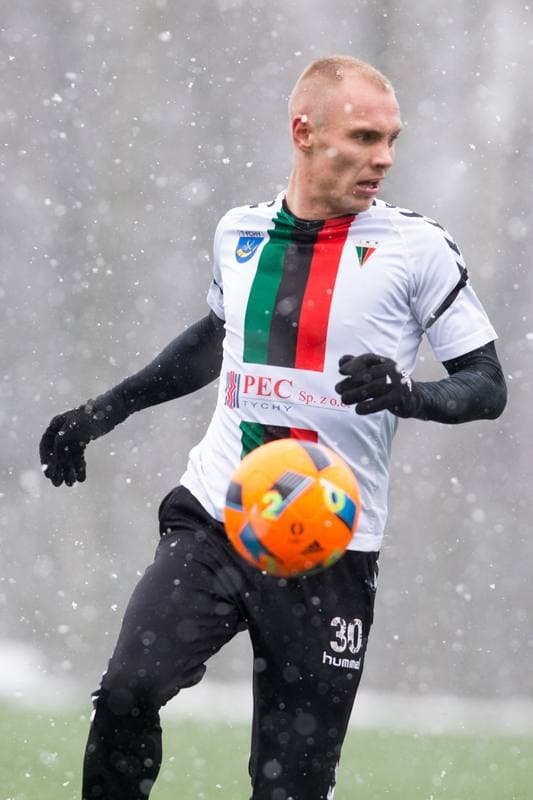 Football. Sparing. GKS Tychy - KS Polkowice. 16.02.2018