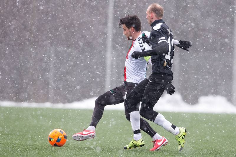 Football. Sparing. GKS Tychy - KS Polkowice. 16.02.2018