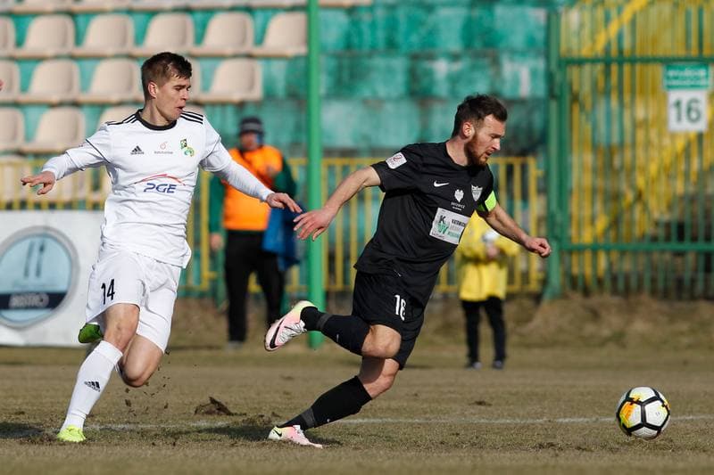 Football. II Liga. Rozwoj Katowice - GKS Belchatow. 24.03.2018