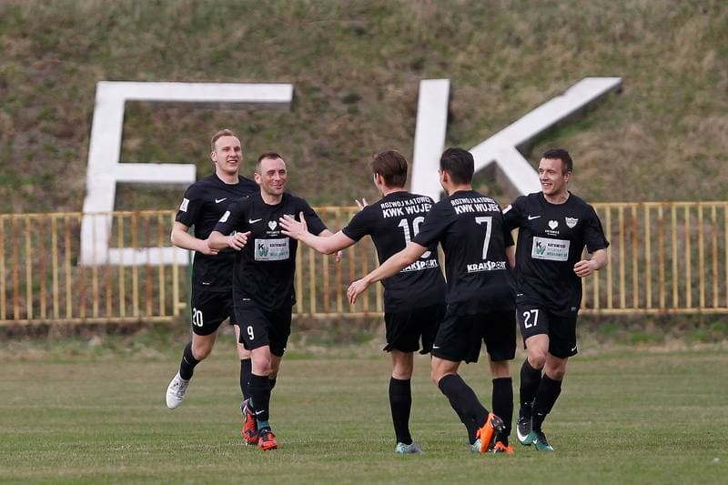 Football. II liga. Rozwoj Katowice - Radomiak Radom. 04.04.2018