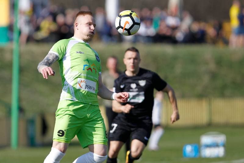 Football. II Liga. Rozwoj Katowice - ROW 1964 Rybnik. 08.04.2018