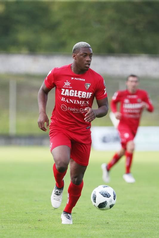 Football. Sparing. Zaglebie Sosnowiec - Sleza Wroclaw. 16.07.2018
