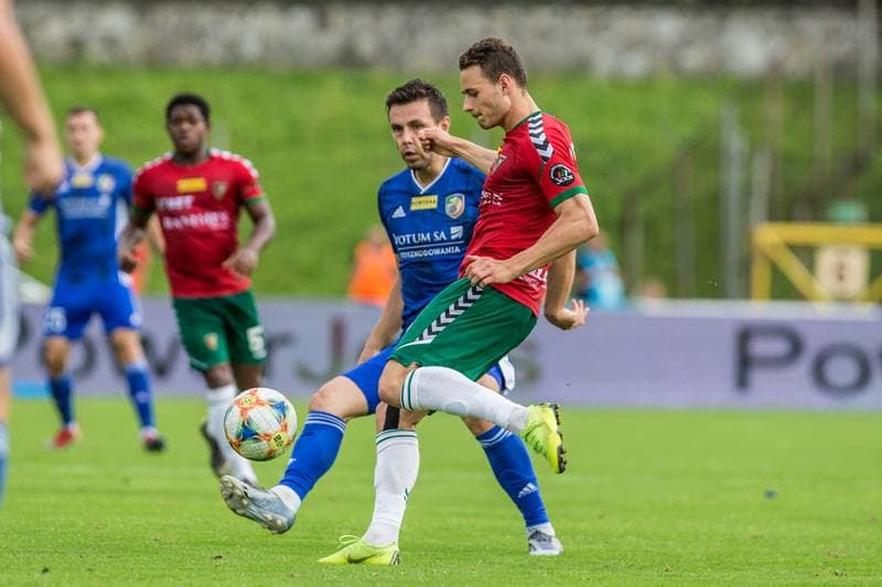 Football. Fortuna I Liga. Zaglebie Sosnowiec - Miedz Legnica. 17.08.2019