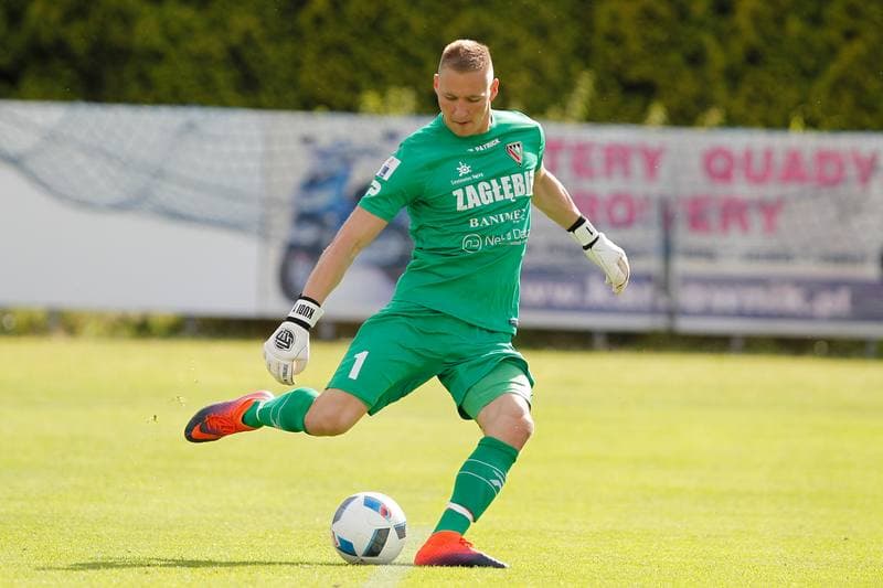 Football. Sparing. Zaglebie Sosnowiec - Karpaty Lwow. 01.07.2017