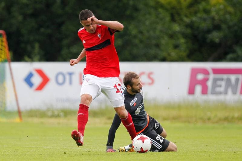 Football. Sparing. Gornik Zabrze - Zemplin Michalovce. 08.07.2017