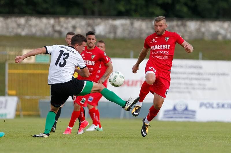 Football. Sparing. Zaglebie Sosnowiec - GKS Jastrzebie. 19.07.2017