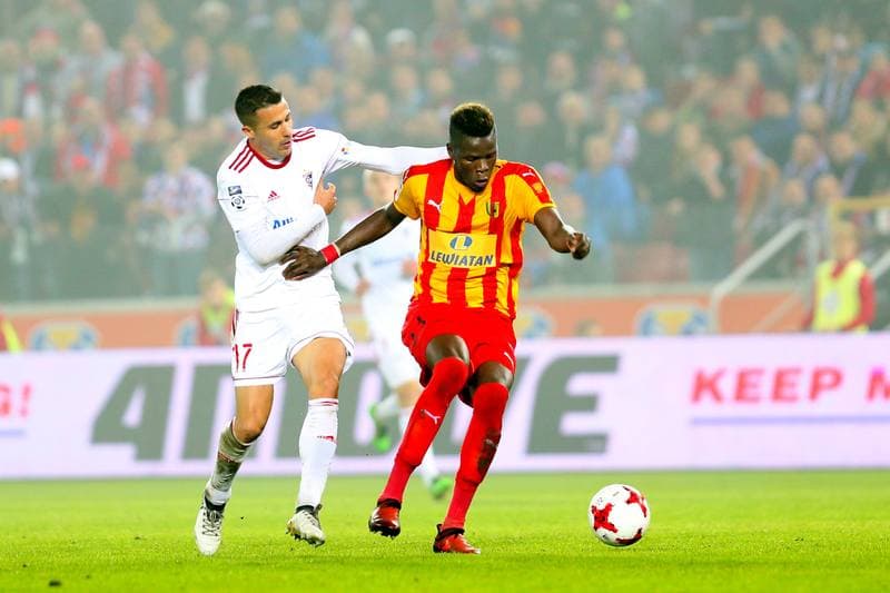 Football. Lotto Ekstraklasa. Gornik Zabrze - Korona Kielce. 20.10.2017