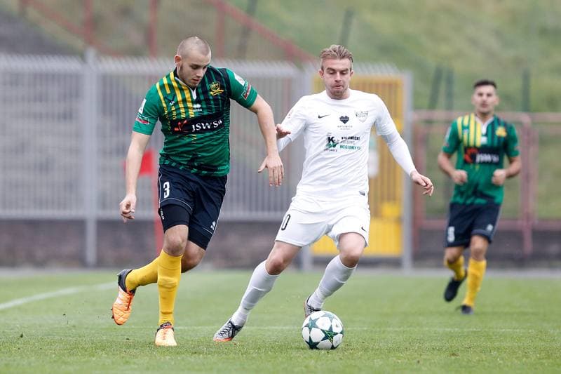 Football. II Liga. GKS 1962 Jastrzebie - Rozwoj Katowice. 21.10.2017