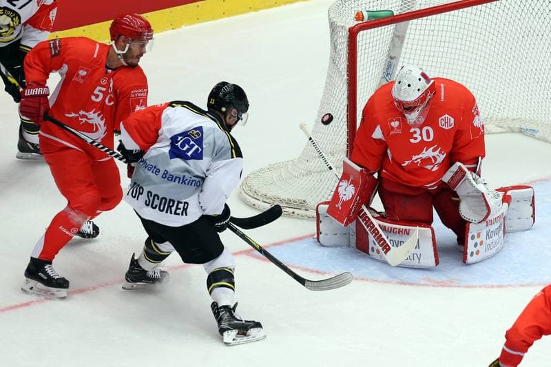 Ice Hockey. Champions Hockey League. Ocelari Trinec - Brynas IF. 05.12.2017