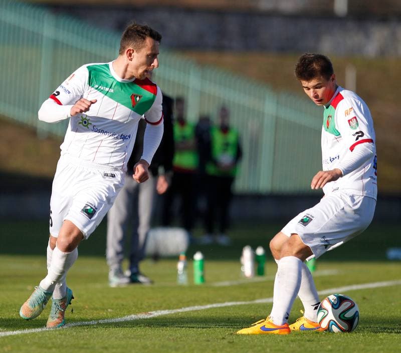Football. I Liga. Zaglebie Sosnowiec - Chrobry Glogow. 08.11.2015
