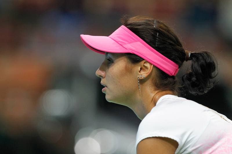 Tennis. Katowice Open. Agnieszka Radwanska - Yanina Wickmayer. 07.04.2015