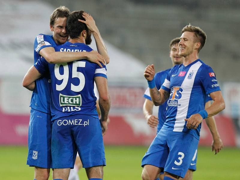 Football. T-Mobile Ekstraklasa. Gornik Zabrze - Lech Poznan. 03.06.2015