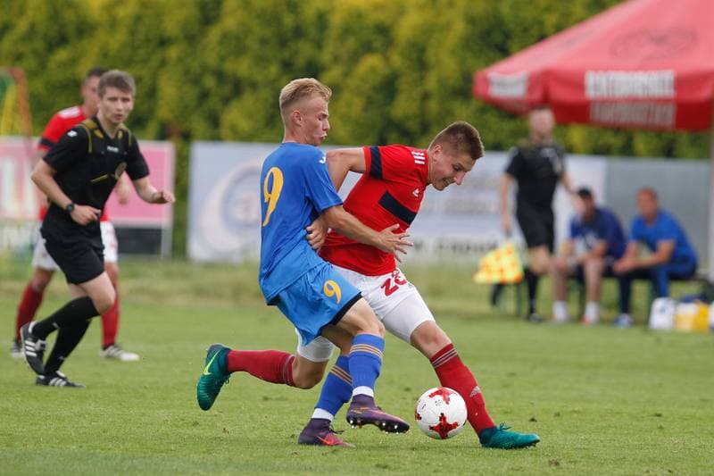 Football. Sparing. Gornik Zabrze - Zemplin Michalovce. 08.07.2017
