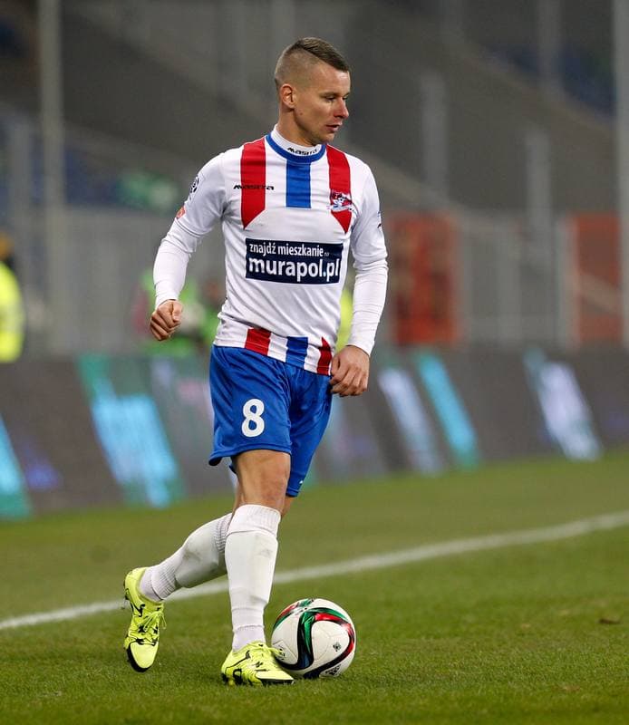 Football. PKO BP Ekstraklasa. Podbeskidzie Bielsko Biala - Jagiellonia Bialystok. 02.11.2015