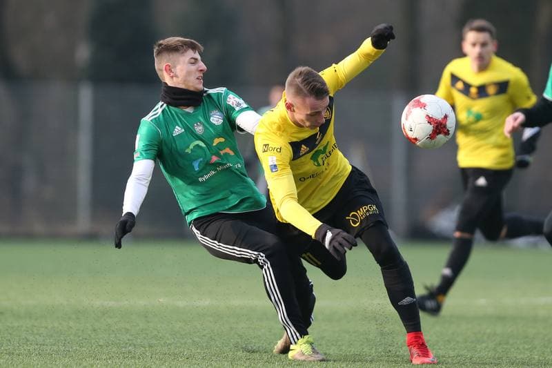 Football. Sparing. ROW 1964 Rybnik - GKS Katowice. 20.01.2018