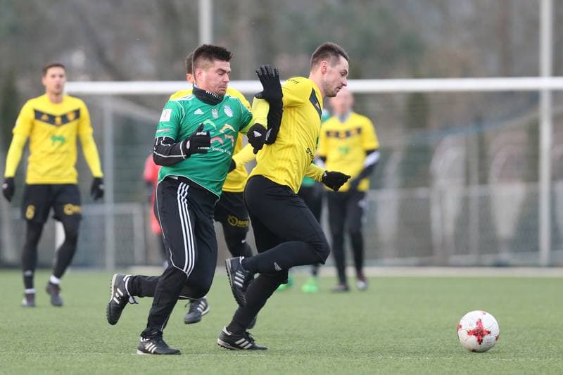 Football. Sparing. ROW 1964 Rybnik - GKS Katowice. 20.01.2018