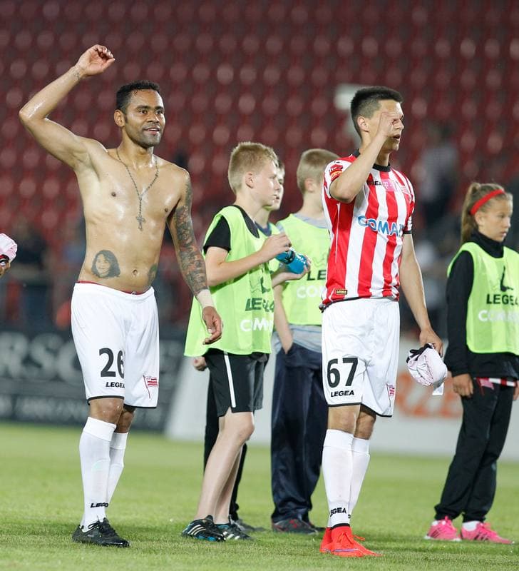 Football. T-Mobile Ekstraklasa. Cracovia Krakow - Ruch Chorzow. 02.06.2015