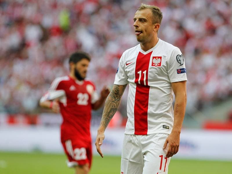Football. UEFA Euro 2016 Qualifiers. Poland - Georgia. 13.06.2015