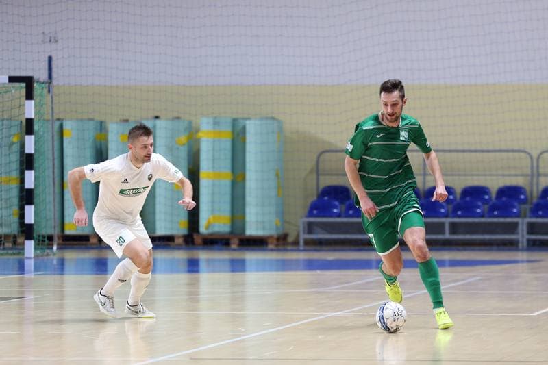Futsal. Ekstraklasa. AZS US Katowice - Rekord Bielsko-Biala. 25.10.2017