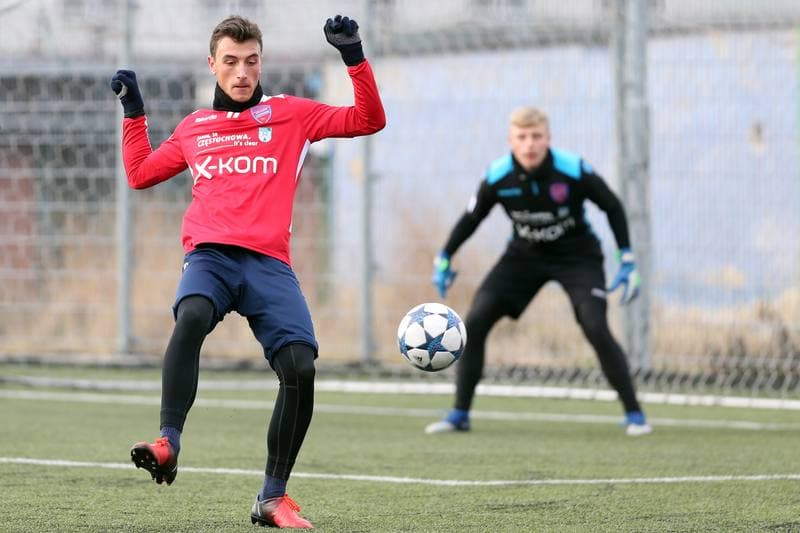 Football. Sparing. MFK Karvina - Rakow Czestochowa. 26.01.2018
