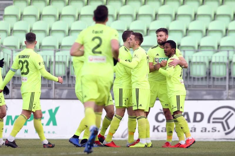 Football. Sparing. MFK Karvina - GKS Tychy. 01.02.2019
