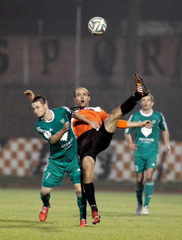Football. Polish First League. Chrobry Glogow - GKS Katowice. 30.10.2015